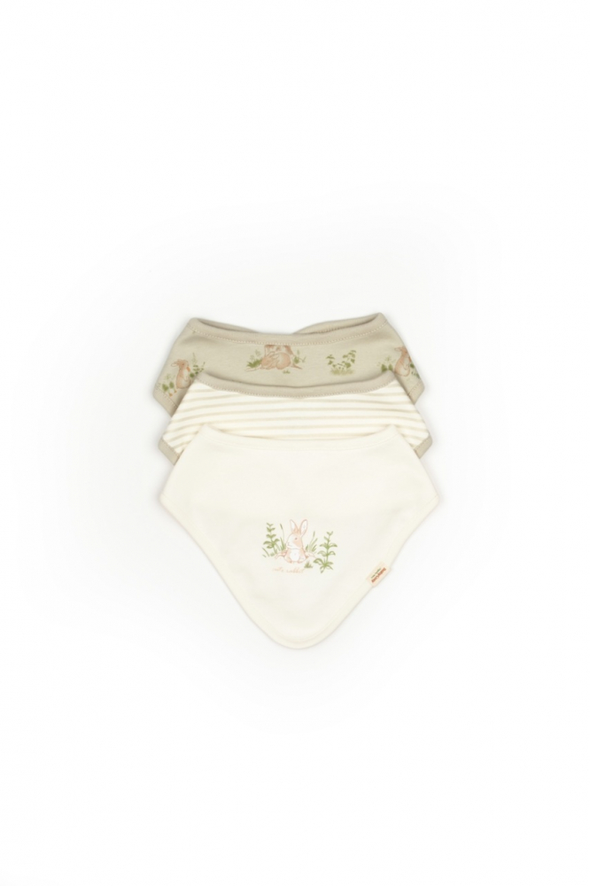 Set 3 Bavete BabyCosy Bumbac Organic