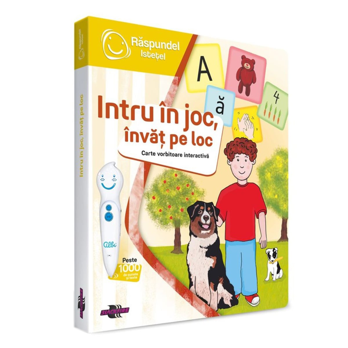 Carte Interactivă Răspundel Istetel | Învățare și Joc