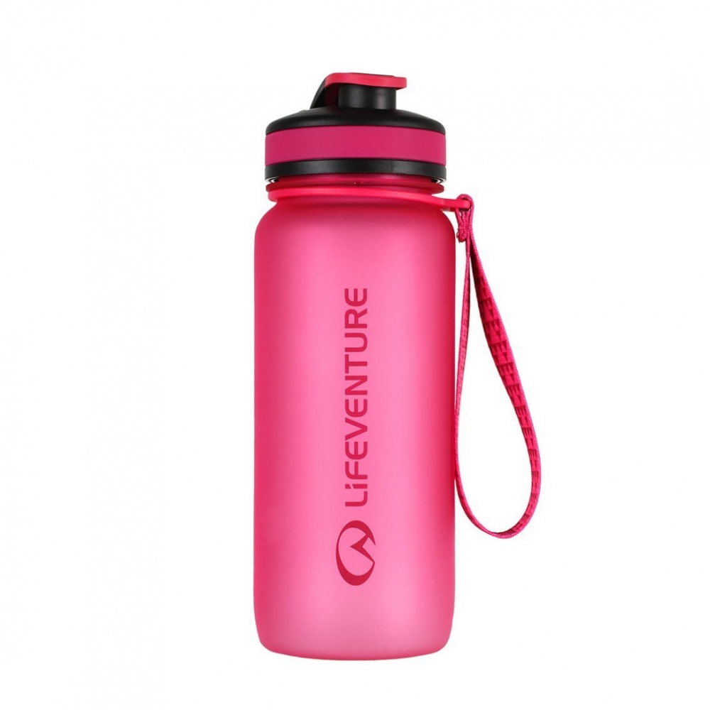 Sticlă Apă Tritan 650 ml Roz - Lifeventure - imagine 3