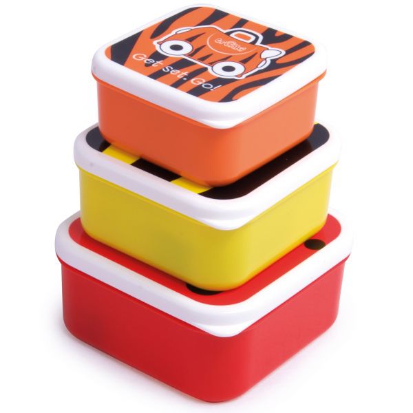 Set 3 Cutiute Gustari Trunki Snack Pots - imagine 4