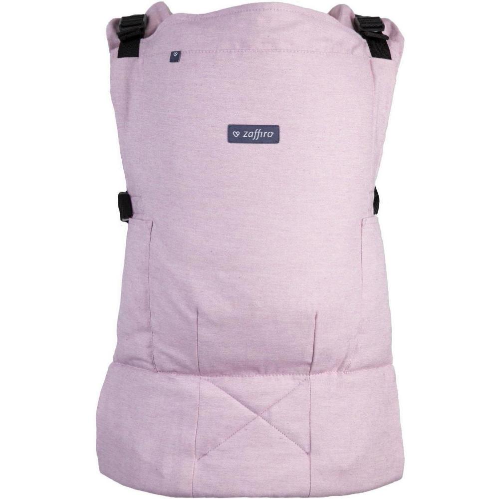 Marsupiu Ergonomic Womar Zaffiro, Ajustabil, Pink - imagine 5