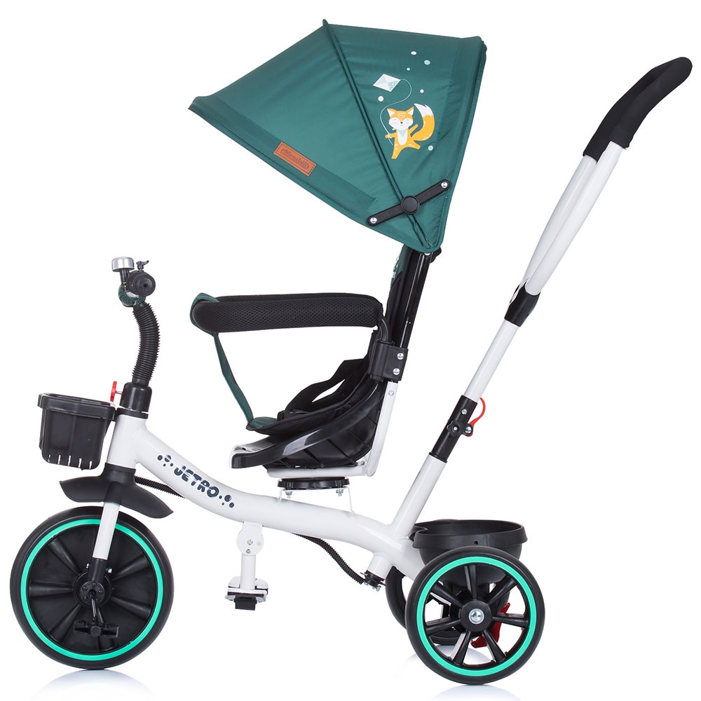 Tricicleta Chipolino Jetro Avocado, Scaun Reversibil