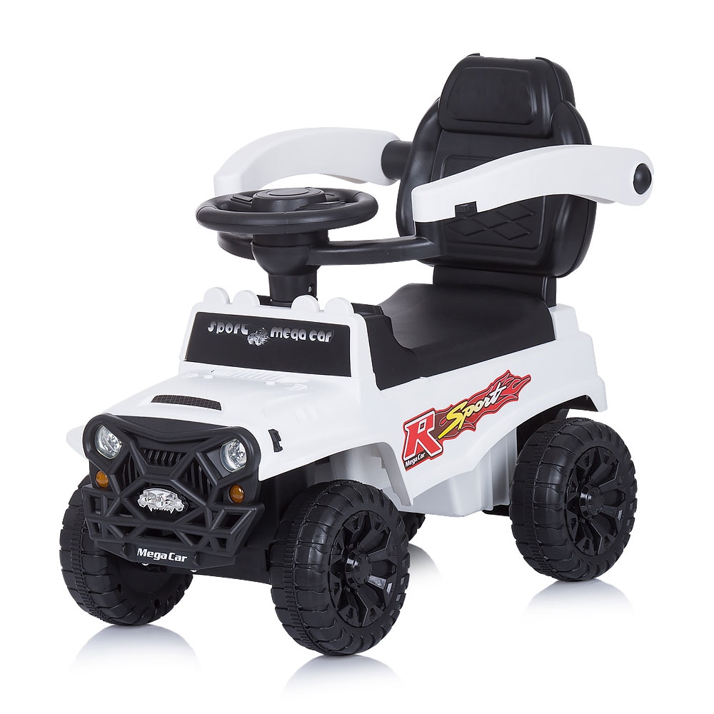 Mașinuță Chipolino Safari White cu mâner și muzică - imagine 3