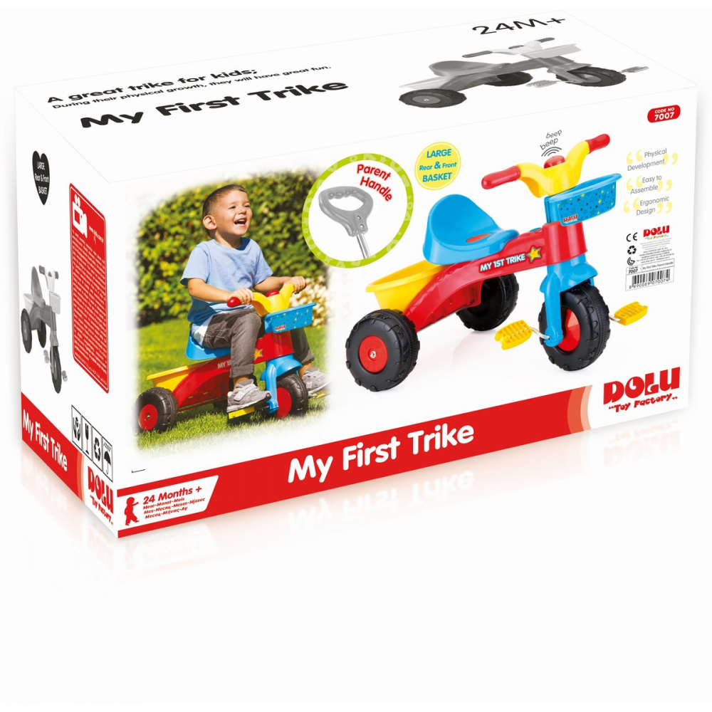 Tricicleta Dolu cu maner parinte si cosulet