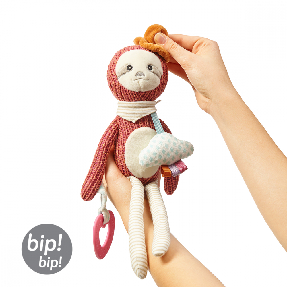 Babyono Jucărie Plus Carucior | Sloth Leon - imagine 10