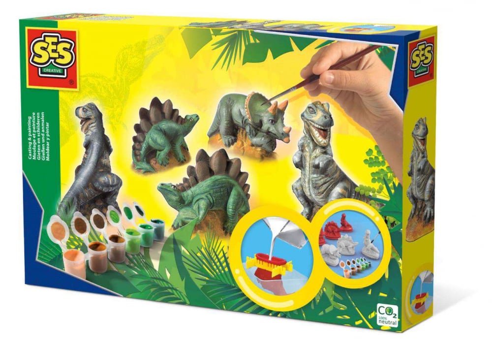 Set Mulaj Dinozauri SES Creative - Creativitate