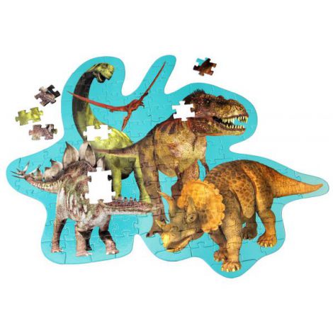 Puzzle Podea Dinozauri Barbo Toys 120 Piese