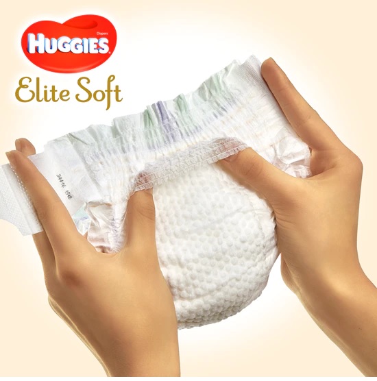 Scutece Huggies Elite Soft 5, 12-22 kg, 28 bucati
