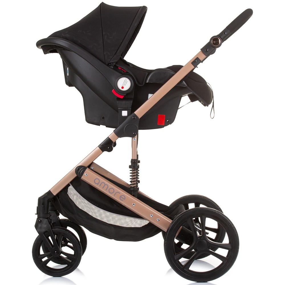 Chipolino Amore 3 in 1 Obsidian Gold i-Size - imagine 3