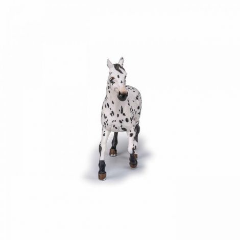 Papo Iapa Appaloosa Neagra Figurina Realista - imagine 4