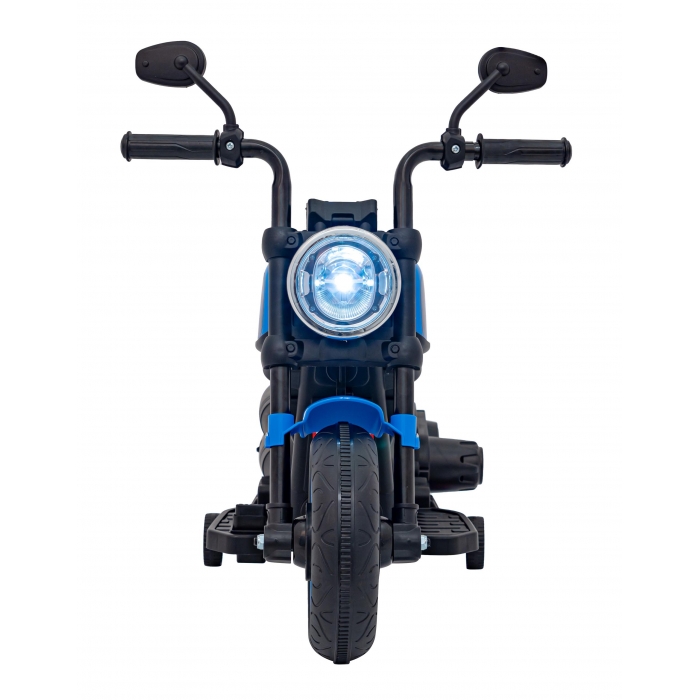 Motocicleta Chopper AHL008 Albastru Ramiz