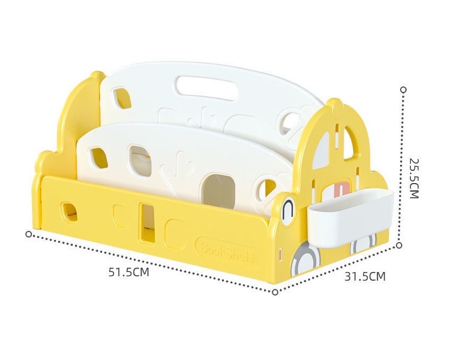 Organizator Cărți Happy Car Yellow | Nichiduta - imagine 6