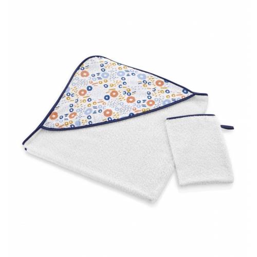 Set Prosop și Mănușă Baie BabyJem Bumbac