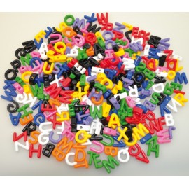 Margele Litere Plastic 500g Playbox - Creativitate
