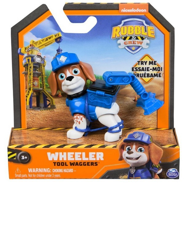 Figurina Wheeler Rubble & Crew Spin Master