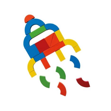 Woodyland Tablă Magnetică Educațională Lemn - imagine 3