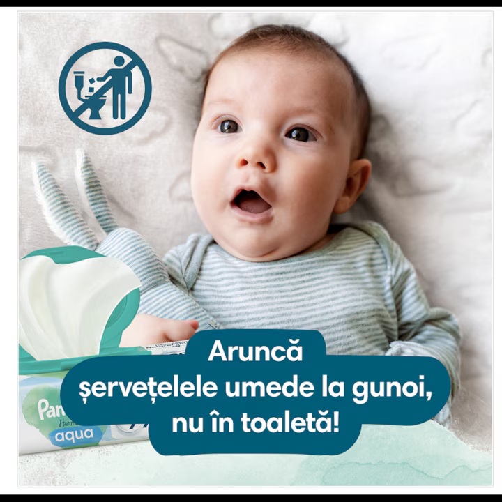 Servetele Pampers Sensitive 480 buc