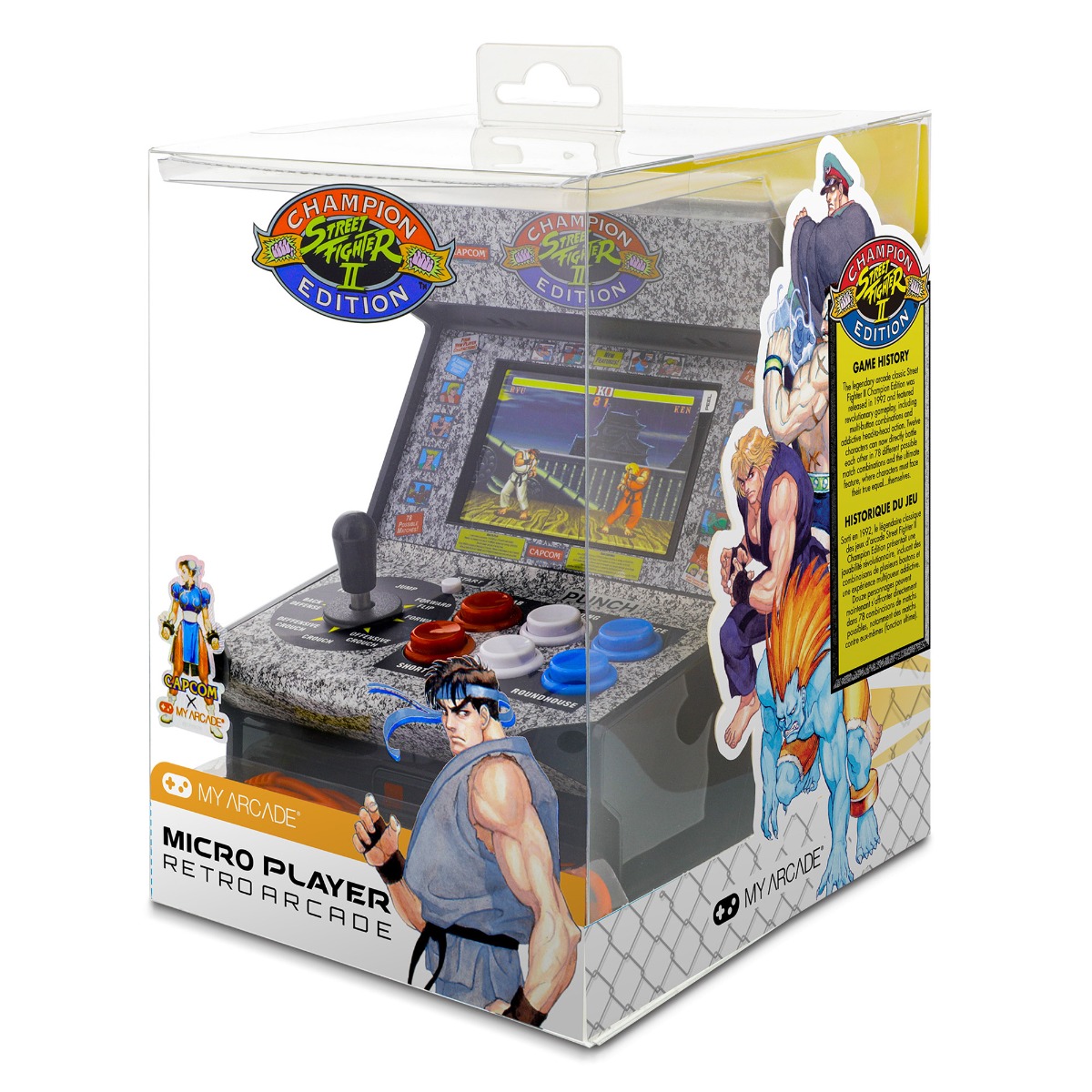 Mini Consola My Arcade Street Fighter II