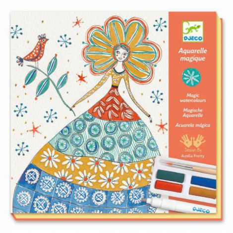 Atelier Pictură Djeco Rochii cu Flori