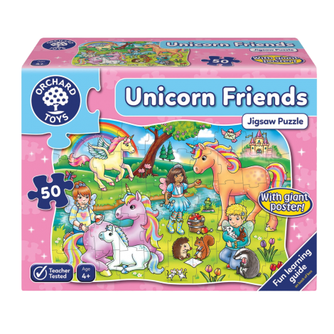 Puzzle Unicorn Friends Orchard Toys | Educativ 4+ Ani