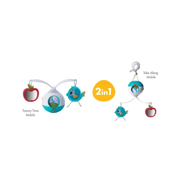 Mobil Muzical Tiny Love 2 in 1 Tummy Time