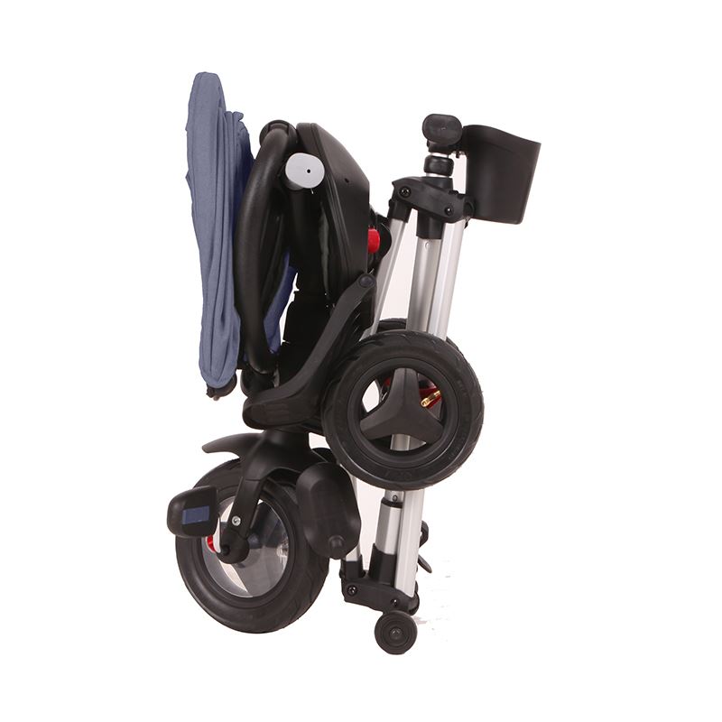 Tricicleta Qplay Nova Ultrapliabilă, Albastru Închis - imagine 5