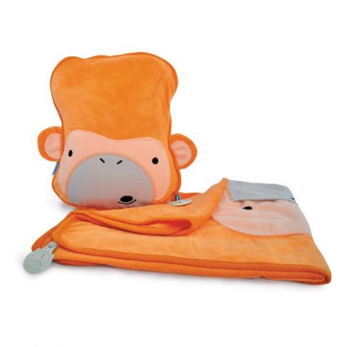 Set perna și pled Trunki SnooziHedz Monkey - imagine 5