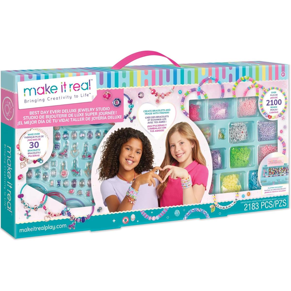 Set Creat Bratari Make It Real, 2183 Piese