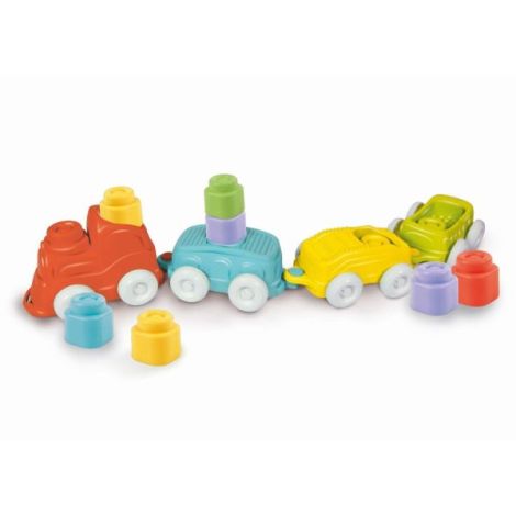 Tren Senzorial Soft Clemmy | Clementoni - imagine 2