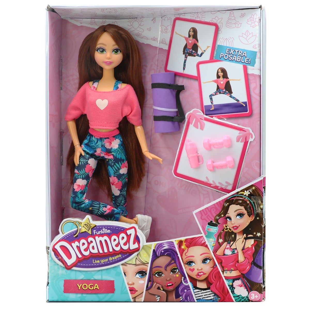 Papusa Yoga Dreameez cu Accesorii