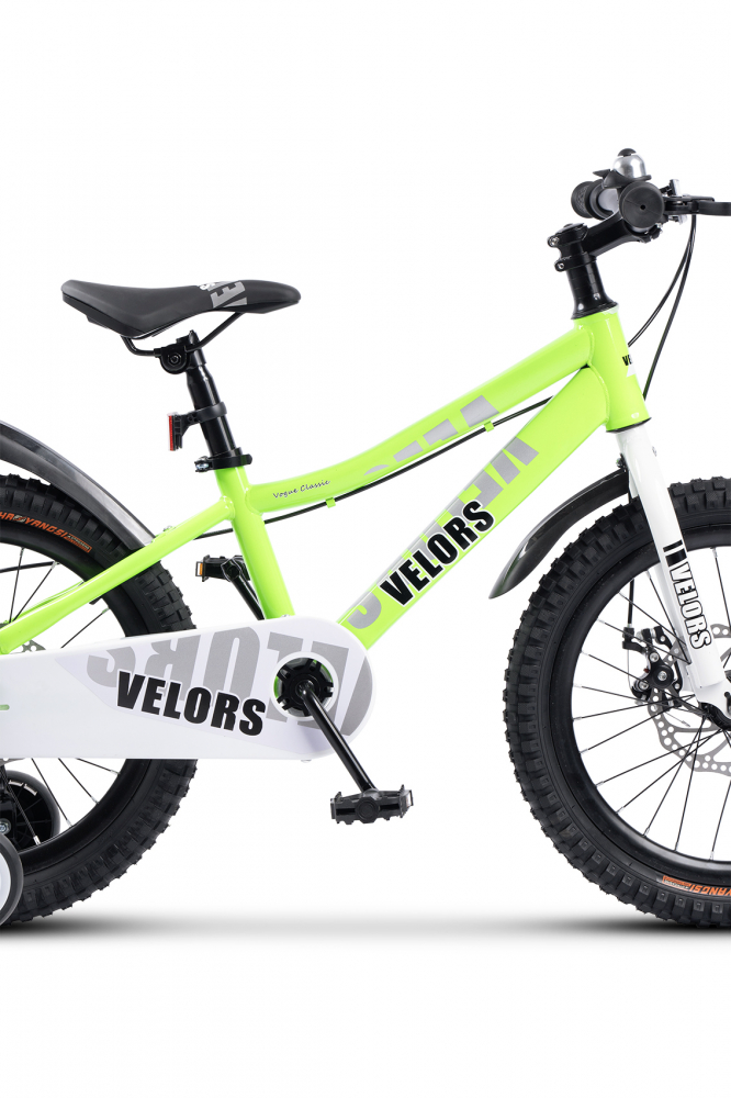 Bicicleta Velors 18" Copii 5-7 Ani Verde - imagine 4