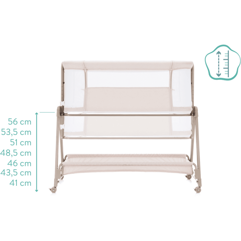 Patut Co-Sleeper Fillikid Dream Crem | Siguranta si Apropiere - imagine 10