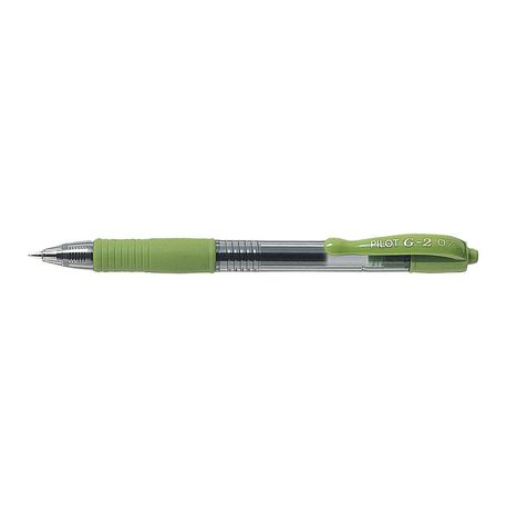 Roller Pilot G-2 0.7mm, Verde, Gel de Performanță