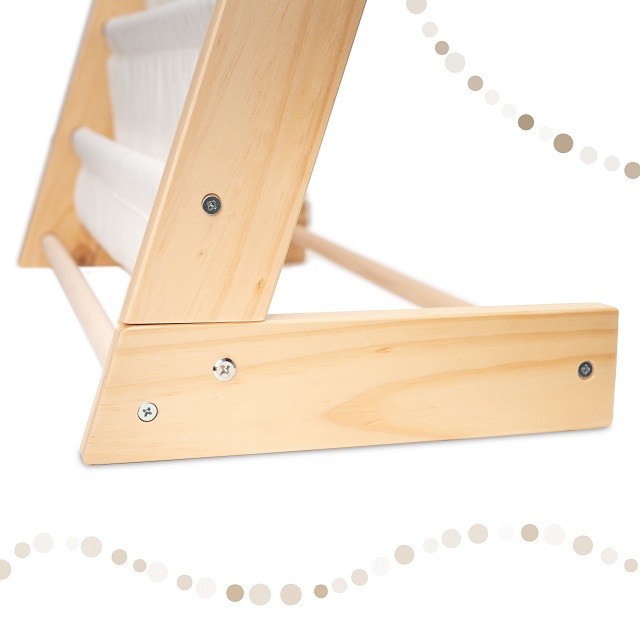 Raft Carti Copii Ikonka Lemn 79x62.5x30cm - imagine 3