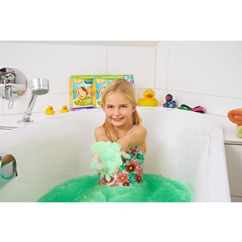 Pudră de baie Simba Glibbi Verde | Baie distractivă - imagine 6