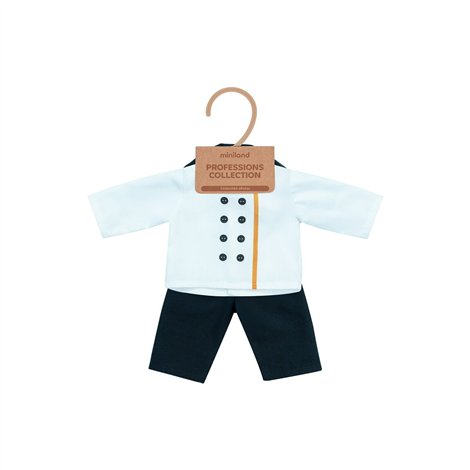 Costum Bucatar Papusa Miniland 38cm