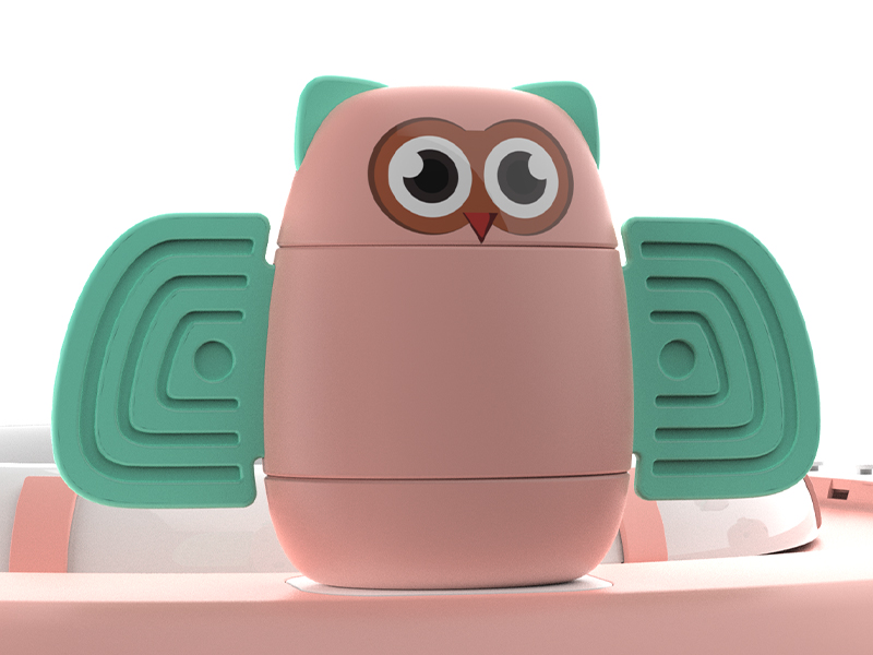 Premergator Little Mom Pink, 360°, Activitati - imagine 10