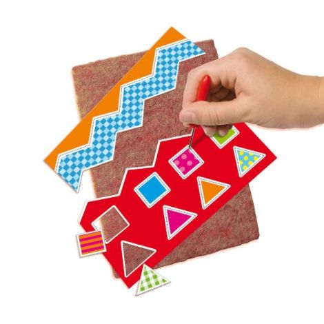 Set Invat sa perforez Ses Creative - Jucarie educativa - imagine 3