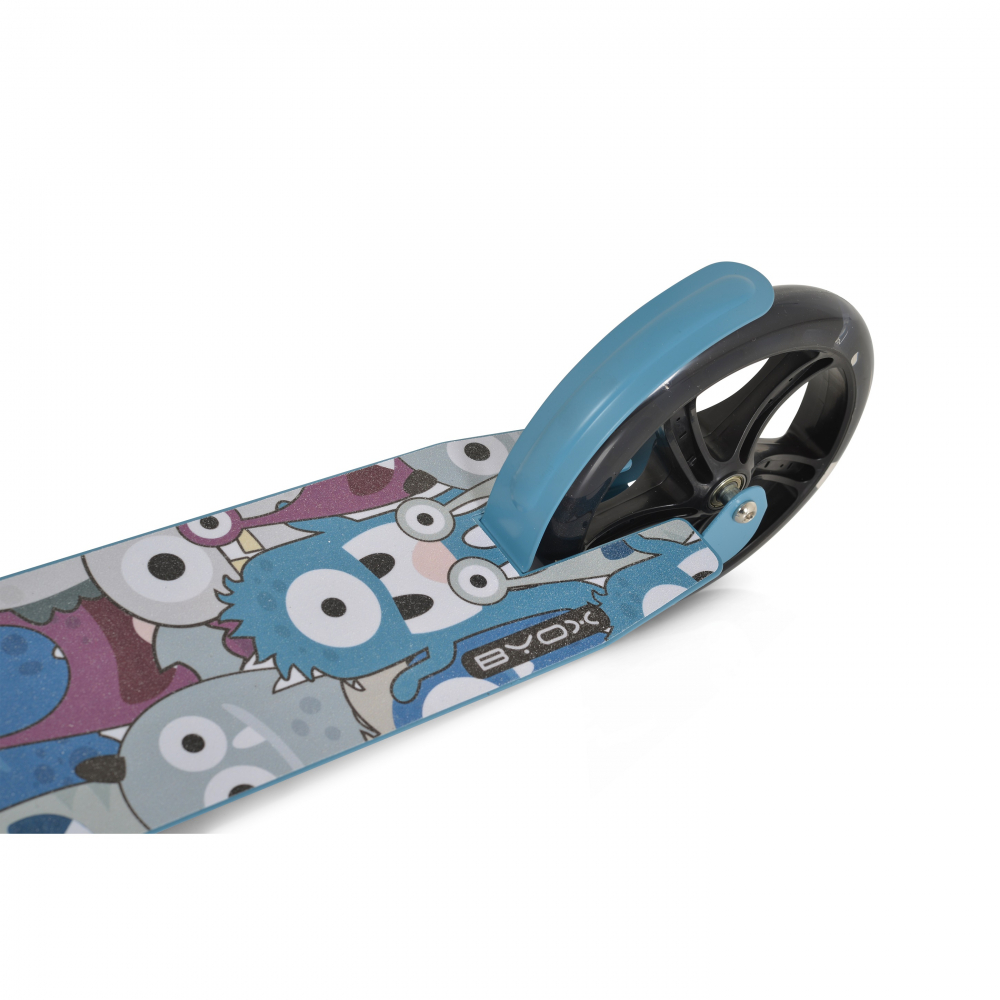 Byox Monster Blue - Trotineta cu LED pentru Copii 6+ - imagine 5