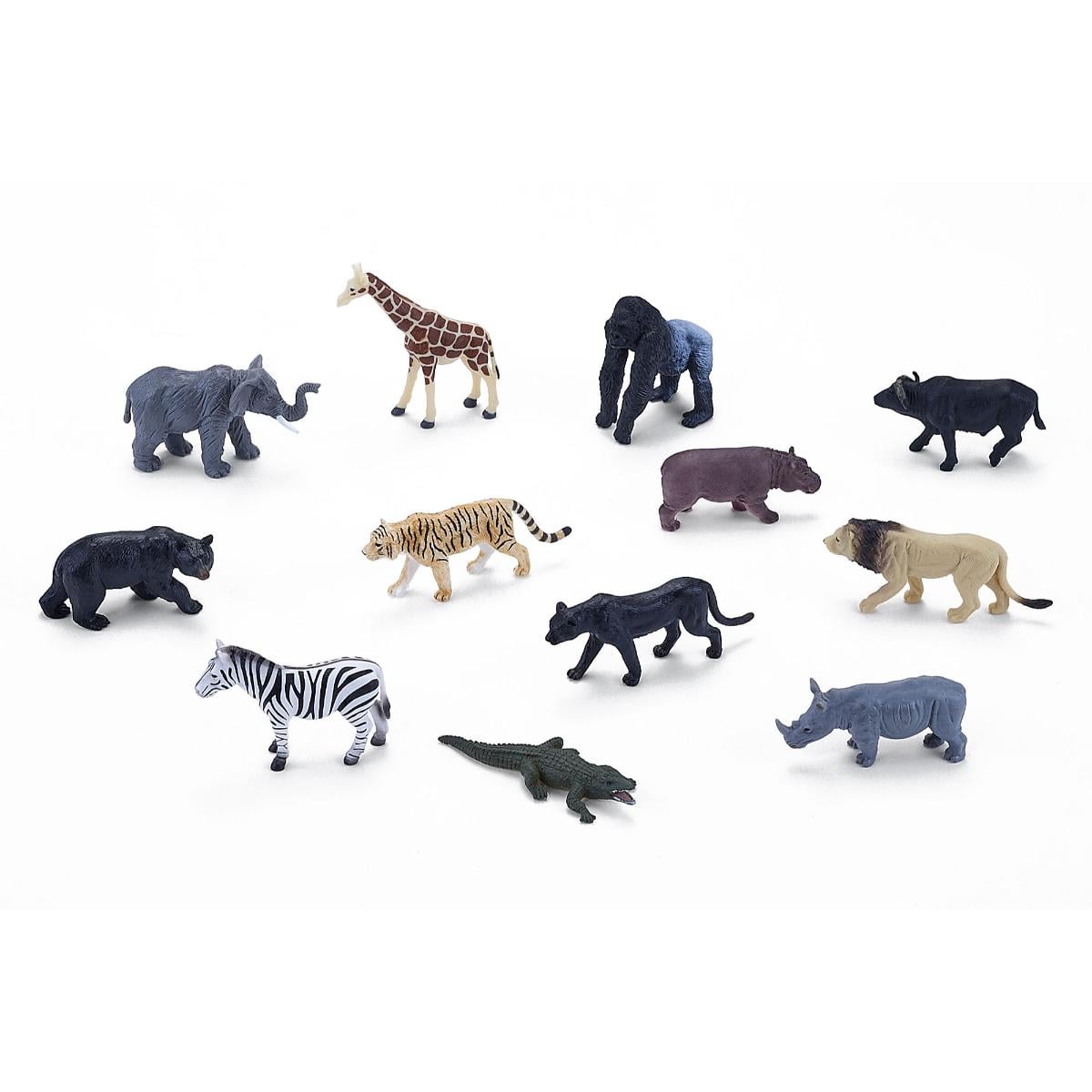 Set 12 Figurine Mojo Animale Africa