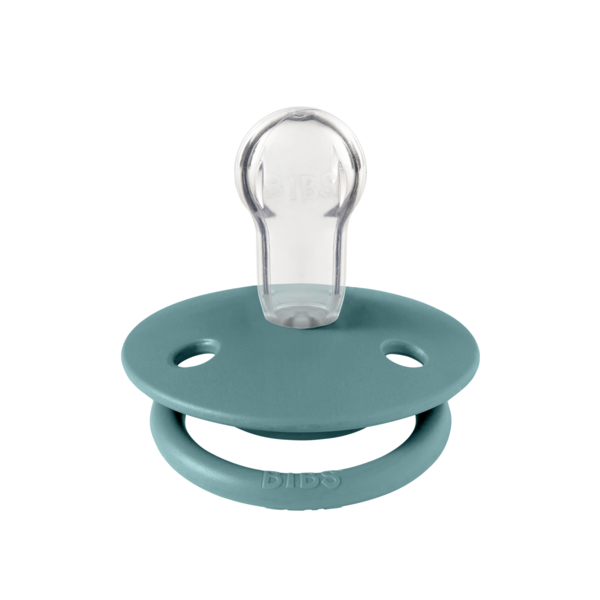 Suzeta BIBS Lux Silicon, Tetină Rotundă, Island Sea