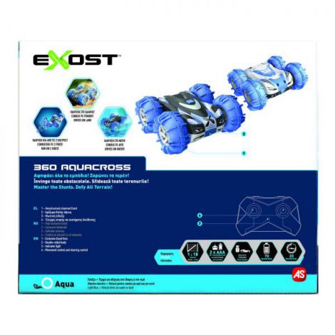 Exost RC AquaCross 1:18 - Masina pe Apa - imagine 9