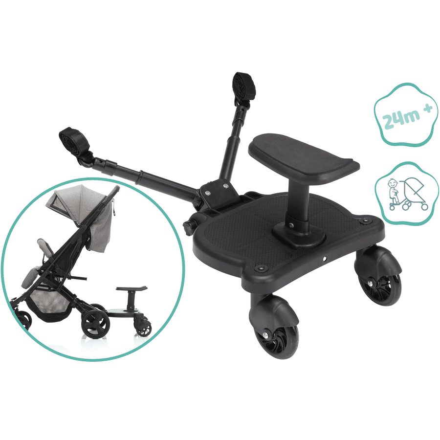 Treapta Fillikid Basic Black pentru Cărucior