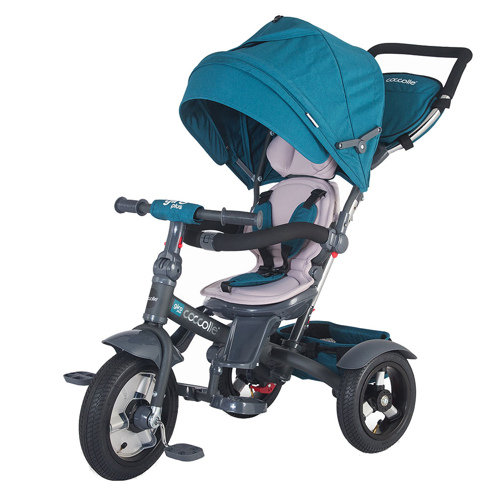 Tricicleta Coccolle Giro Plus Albastru, 9 luni-4 ani - imagine 5