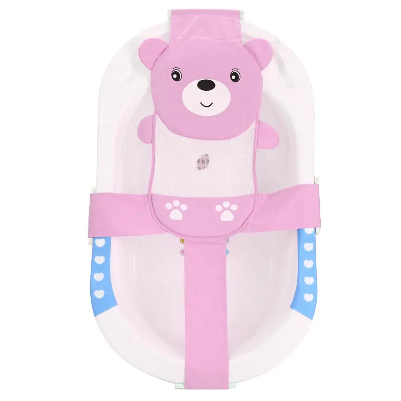 Hamac Cadita Little Mom Cute Bear Pink, Ergonomic - imagine 2