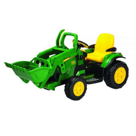 JD Ground Loader Peg Perego - Mașinuță Electrică 12V