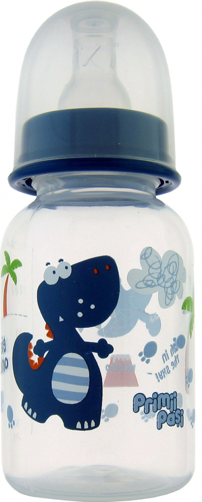 Biberon Primii Pasi 125 ml Albastru, 0-3 luni - imagine 2