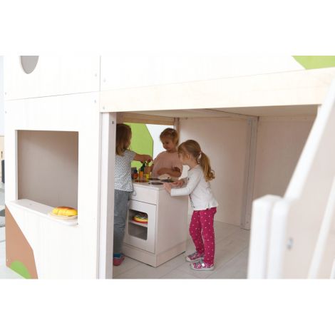 Complex Joacă Flora Moje Bambino - Lemn Interior - imagine 5