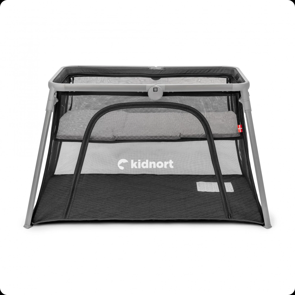 Patut Călătorie Kidnort 2in1 Bleke Black