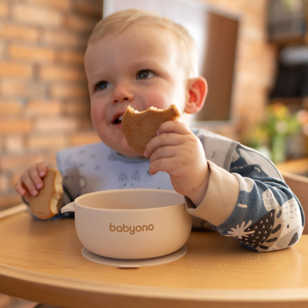 Bol Silicon Babyono cu Ventuza Antivrăjire - imagine 3